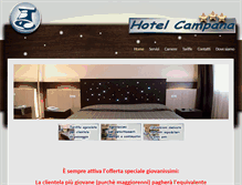 Tablet Screenshot of hotelcampana.it